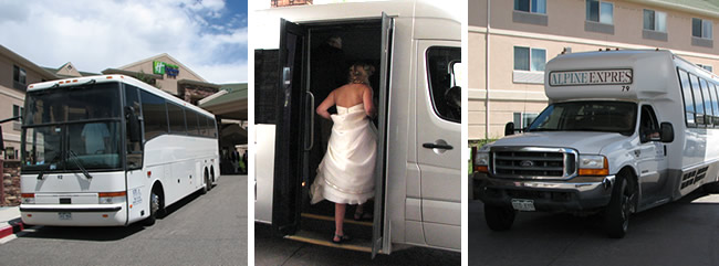 Alpine Express Wedding Transportation